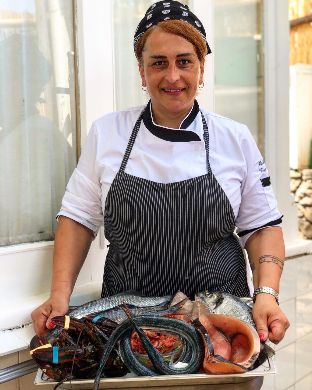 The restaurant by the sea, with seafood and traditional recipes